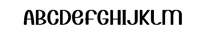 Simple Minded Font UPPERCASE