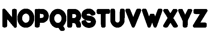 Simple Minimalist Regular Font UPPERCASE