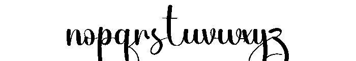 Simple Multitalents Font LOWERCASE