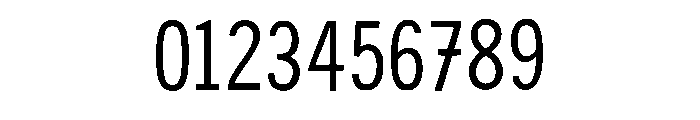 Simple Narrow Regular Font OTHER CHARS