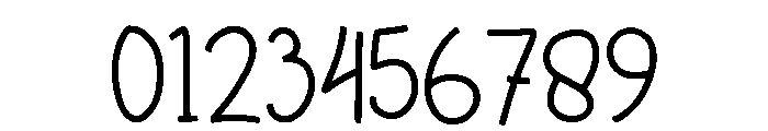 Simple Notebook Regular Font OTHER CHARS