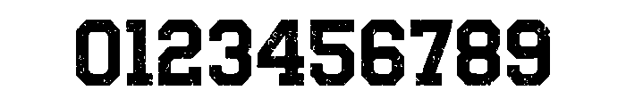 Simple Outlaw Font OTHER CHARS