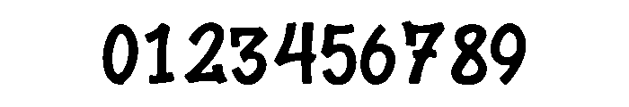 Simple Paint Drip Font OTHER CHARS