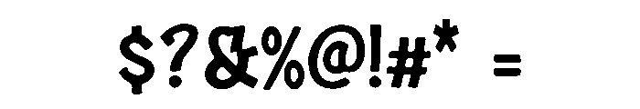 Simple Paint Drip Font OTHER CHARS