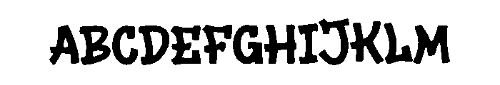 Simple Paint Drip FONT