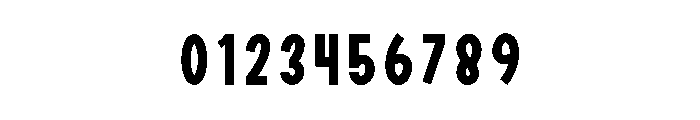 Simple Person Font OTHER CHARS