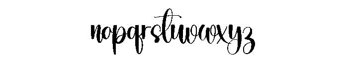 Simple Photoshop Font LOWERCASE
