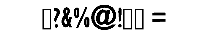 Simple Plant Regular Font OTHER CHARS
