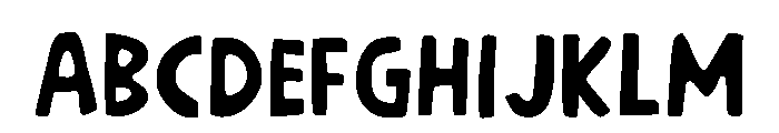 Simple Pop Regular Font UPPERCASE