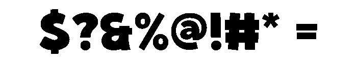 Simple Rainy Regular Font OTHER CHARS
