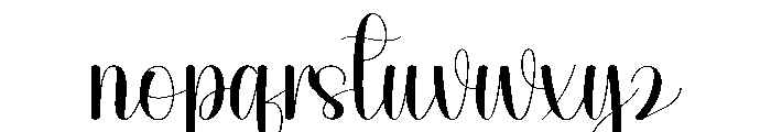 Simple Remember Font LOWERCASE