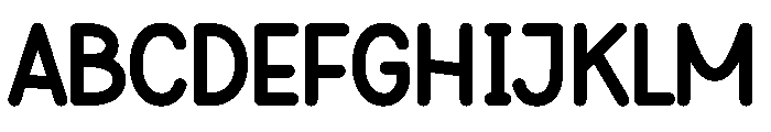 Simple Request Regular Font UPPERCASE