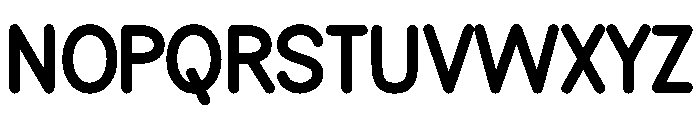 Simple Request Regular Font UPPERCASE