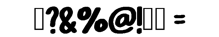 Simple Sahira Regular Font OTHER CHARS