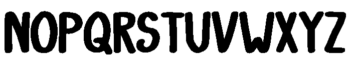 Simple Sahira Regular Font LOWERCASE