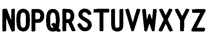 Simple School Regular Font UPPERCASE
