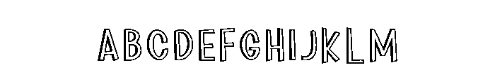 Simple Shadow Regular Font UPPERCASE