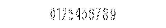 Simple Sketchy Font OTHER CHARS