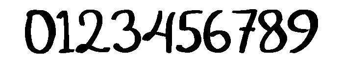 Simple Skinny Regular Font OTHER CHARS