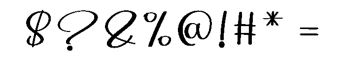Simple Smoothie Font OTHER CHARS