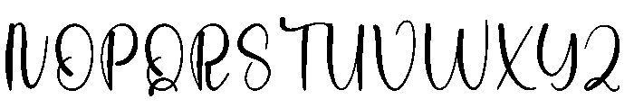 Simple Smoothie Font UPPERCASE