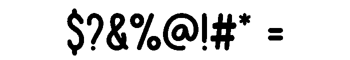 Simple Spring Font OTHER CHARS