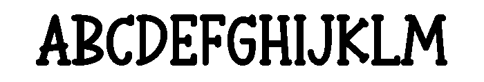 Simple Spring Font UPPERCASE