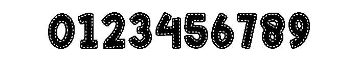 Simple Stitch Regular Font OTHER CHARS