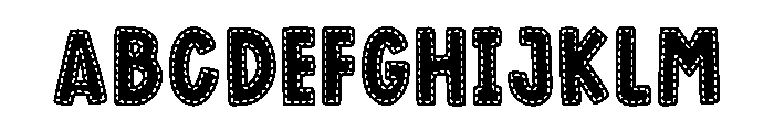 Simple Stitch Regular FONT