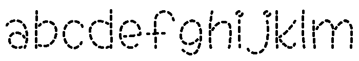 Simple Stitch FONT