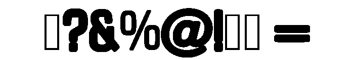 Simple Text Regular Font OTHER CHARS