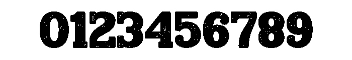 Simple Textured Font OTHER CHARS