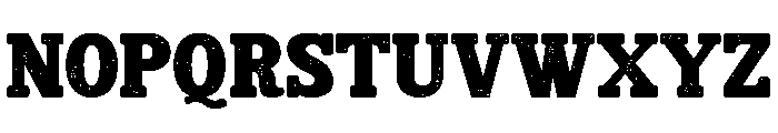 Simple Textured Font UPPERCASE