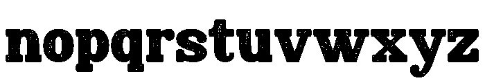 Simple Textured Font LOWERCASE