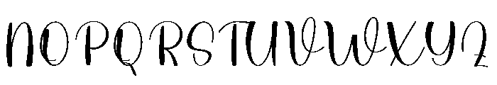 Simple Thread Font UPPERCASE
