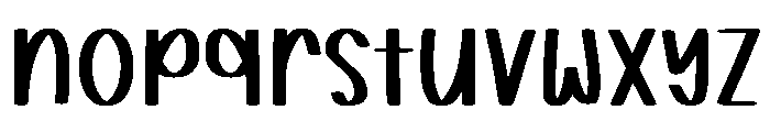 Simple Treasure Font LOWERCASE