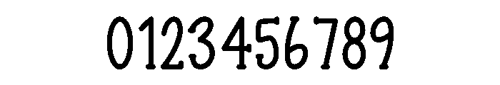 Simple Varsity Font OTHER CHARS
