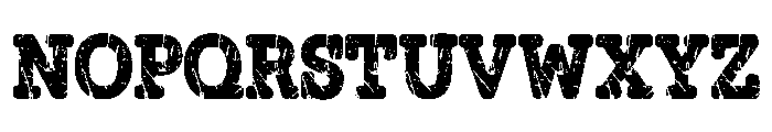 Simple Vintage Regular Font LOWERCASE