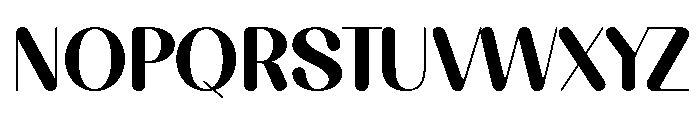 Simple Weight Regular Font UPPERCASE
