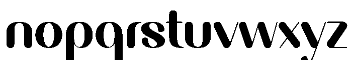 Simple Weight Regular Font LOWERCASE