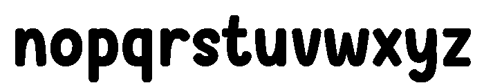 Simple Whisper Font LOWERCASE