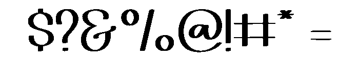 Simple Whistle Font OTHER CHARS