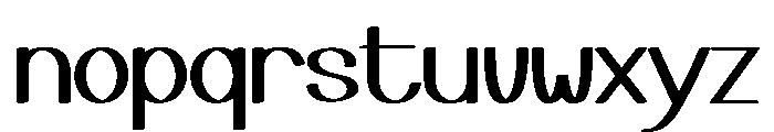 Simple Whistle Font LOWERCASE
