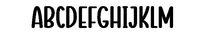 Simple Wicked Font UPPERCASE