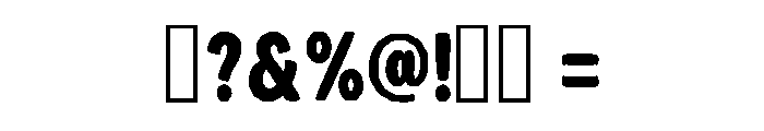Simple Winter Regular Font OTHER CHARS