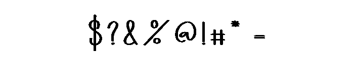 Simple Wonder Font OTHER CHARS