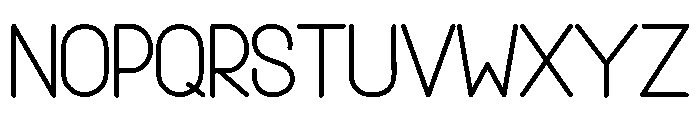 Simple Wonderful Font UPPERCASE