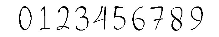 Simple Writing Regular Font OTHER CHARS