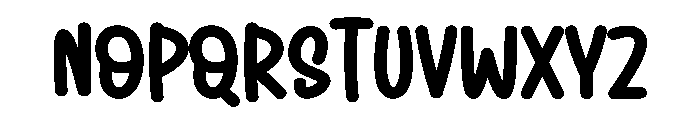 Simple Zone Font UPPERCASE