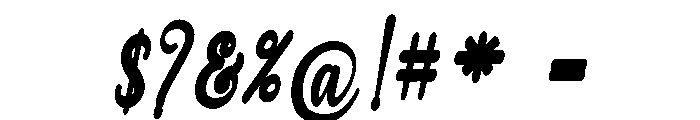 SimpleHandmade Font OTHER CHARS
